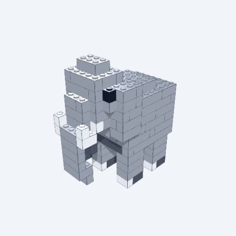 Elephant LEGO MOC