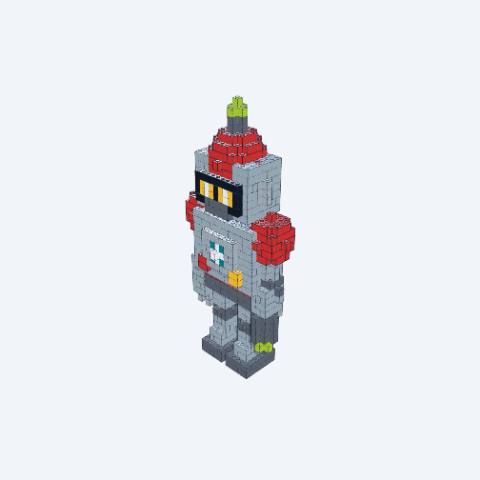 Armored Guardian Robot LEGO MOC